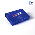 wholesale magnetic cosmetic cardboard coated paper gift box